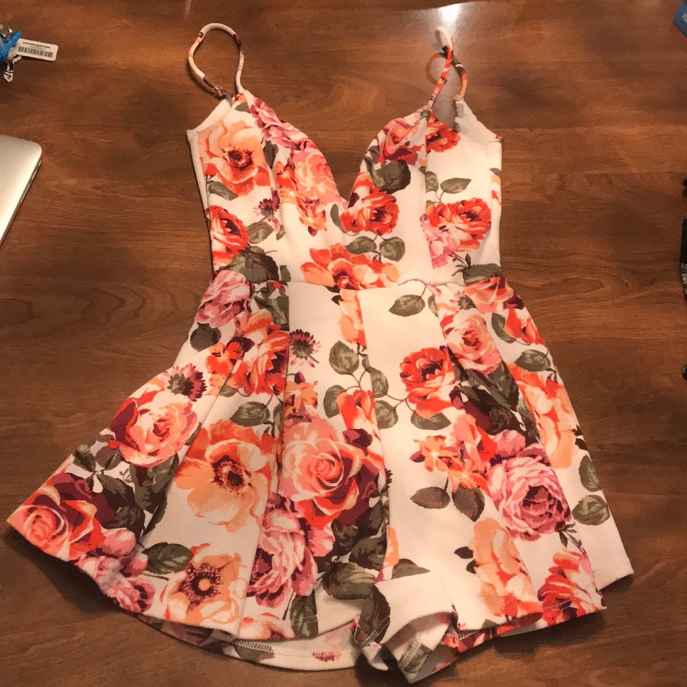 Floral romper